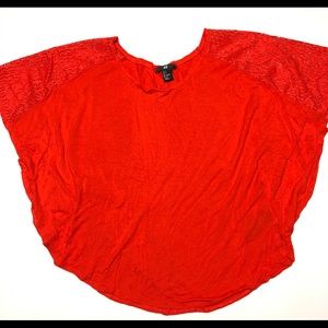 H&M Butterfly Sleeve Top